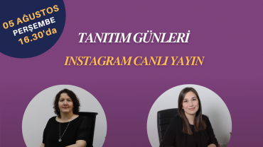 2021 Tanıtım Günleri Instagram Canlı Yayın