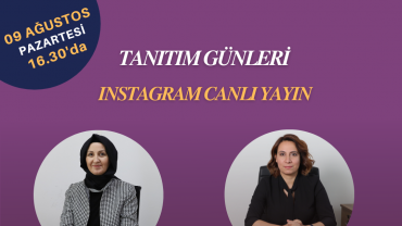 2021 Tanıtım Günleri Instagram Canlı Yayın