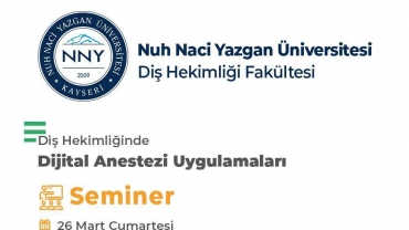 Diş Hekimliğinde Dijital Anestezi Uygulamaları