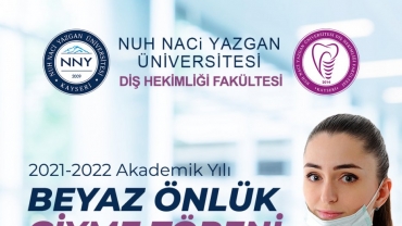 2021-2022 Akademik Yılı Beyaz Önlük Giyme Töreni